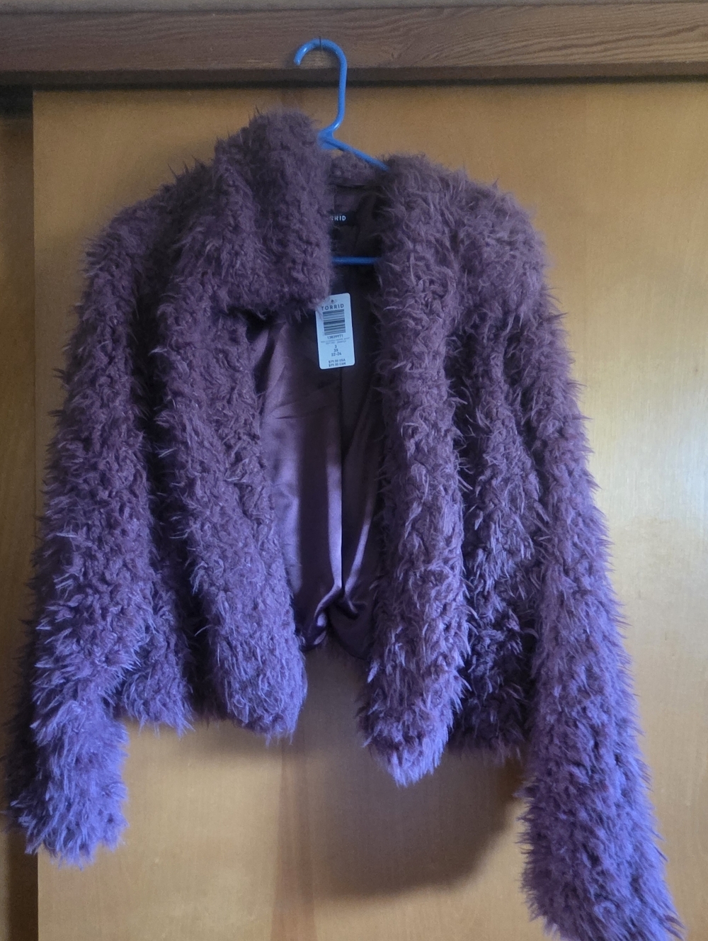 Torrid Sherpa Cropped Jacket
